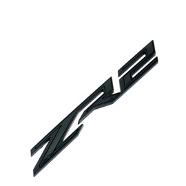 1Pc ZR2 Emblem 3D Badge Letter Rear Tailgate Nameplate Sticker Replacement for 2019-2025 Colorado (Gloss Black)