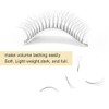 3D-D-0.10 Ready-Made Eyelash Fan 3D, 4D, 5D, 6D Pre-Faned Volume