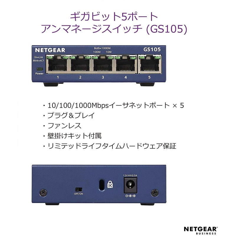Netgear Switching Hub, Group 2