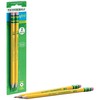 Ticonderoga My First Wood-Cased Pencils, 2 HB Soft, Pre-Sharpened, Yellow,