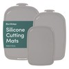 Blue Ginkgo Silicone Cutting Boards – Set of 3 (Small,