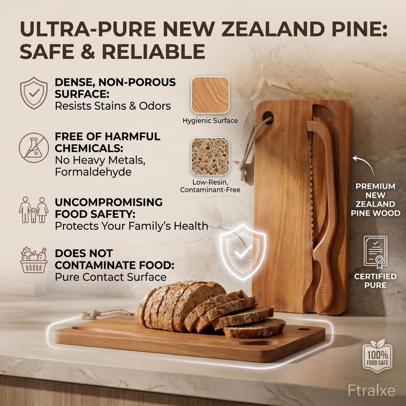 Sourdough Bread Slicer | Bread Cutting Board | 420 Stainless