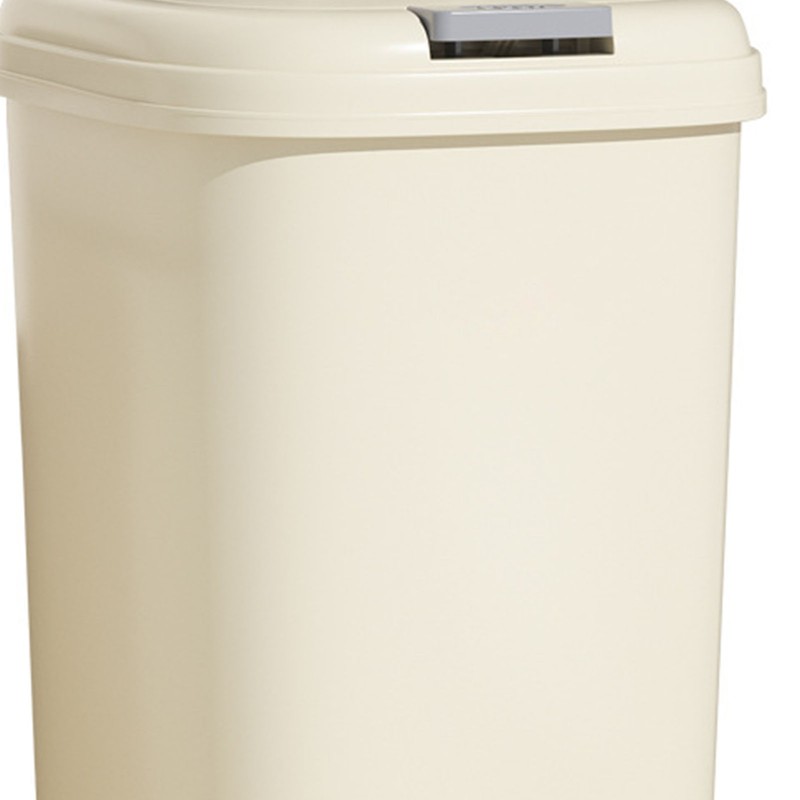 Foot Step Trash Can Large Capacity Versatile Stylish Lid Design