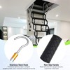 Attic Ladder Pull Down System Kit -60 Inch Telescopic Rod