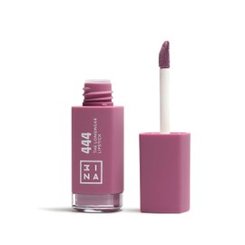 3INA MAKEUP - The Longwear Lipstick 444 - Lilac Lipstick - Matte Lipstick with Hyaluronic Acid - Long-Lasting Highly Pigmented Liquid Lipstick - Vegan - Cruelty Free