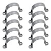 PDETVEO 10PCS 2 Inch PVC Pipe Straps, Plastic Pipe Clamps,