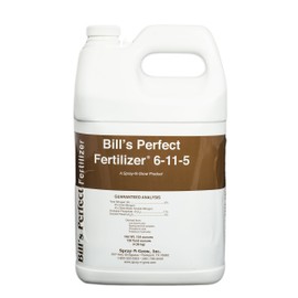 Spray-N-Grow BILL1G Bill's Perfect 6-11-5 Liquid Fertilizer, 1 Gallon