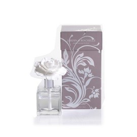 Zodax Jardin De Rochelle Porcelain Diffuser Square Glass Bottle Dahlia