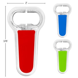 Light Up Magnetic Bottle opener | Magnetic and iluminated bottle opener | Magentic beer opener | Magnetic LED Light bottle opener | Beer bottle opener | Glowcraftco innovations products (3Pack)