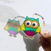Winlyn 27 Sets Owl Suncatchers Ornaments Decorations DIY Window Paint