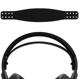 Geekria Silicone Replacement Headband Pad Compatible with Audeze Maxwell Wireless Gaming Headphones, Repair Part (Black)