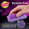 Scotch-Brite Scratch-Free Glass Cooktop Pads, Chemical-Free Cleaning, 2 Cleaning Pads