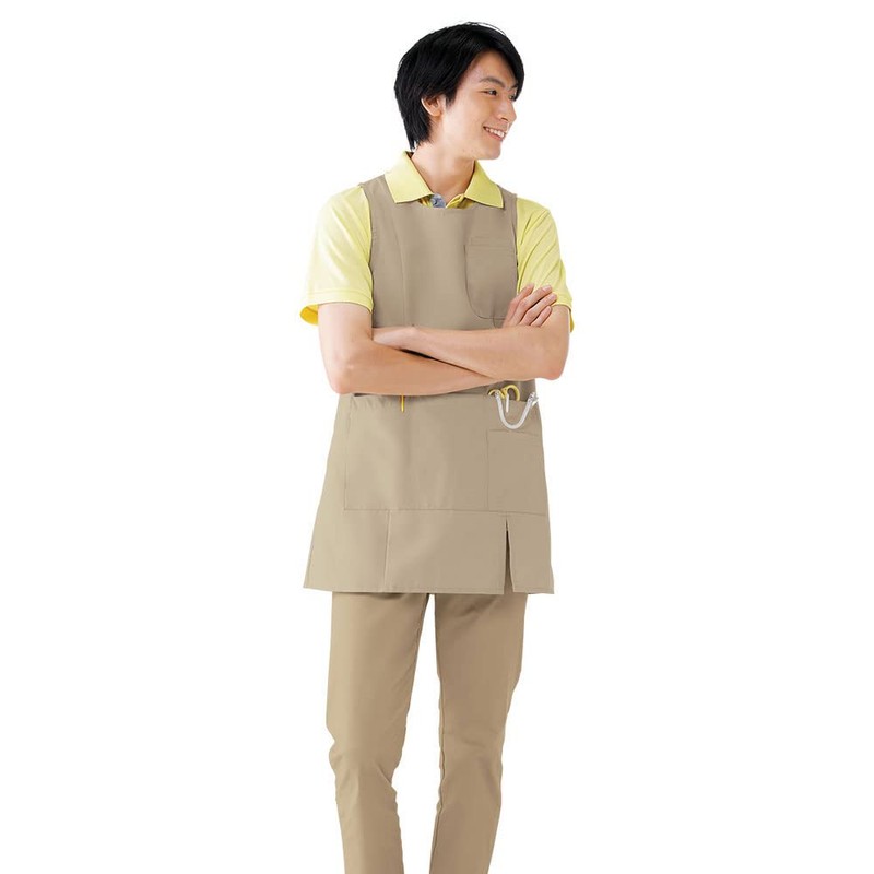 Nursley 9085104A Apron (Tunic Type), Wrinkle-free, Nursing, Nursing, Dentistry, Women's,