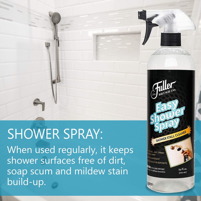 Fuller Brush Easy Shower Spray - No Scrub Shower Cleaner