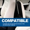 Icyhaws Center Console Latch, Silver Plate Armrest Lid Lock Compatible