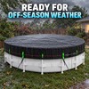 24 Ft Round 420D Oxford Winter Above Ground Pool Cover