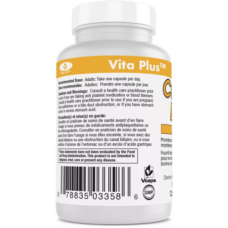 vita Plus 3 Pack Vita Plus curcumin capsules 700m 60