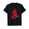 Christmas Tree Christmas Lipstick Christmas Gifts T-Shirt, black