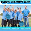 BOHEN Pop Up Soccer Goals for Kids-Foldable Portable Soccer Net