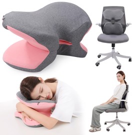 Power Nap Pillow, Nap Pillow, Nap Pillow, Stomach Sleep, Company, Office, Nap Pillow, Desk Pillow, Cushion, Nap Pillow, Desk (Pink)