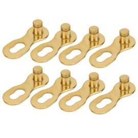T best 4 pairs of 12 speed chain links, reusable steel bike, bicycle chain, missing link(vistoso)