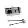 MOUNT Gun Safe Lock Replacement Chrome Keypad Electronic Safe Solenoid