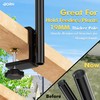 iBorn Bird Feeder Hook for Deck Railing Outside Hanging for