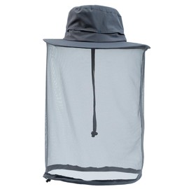 TOP-EX Detachable Net Sun Hat for Men with Wide Brim, Removable Mosquito Head Net Hat, UV Protective, Waterproof Boonie for Outdoor Adventures, Fishing & Summer Beekeeper Adventures Dark Green XL/XXL