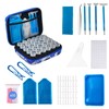 LIRUNQIU Diamond Painting Storage Containers, 30 Slots Diamond Art Accessories