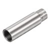 uxcell Shower Head Extension Arm Stainless Steel 1/2PT Male to