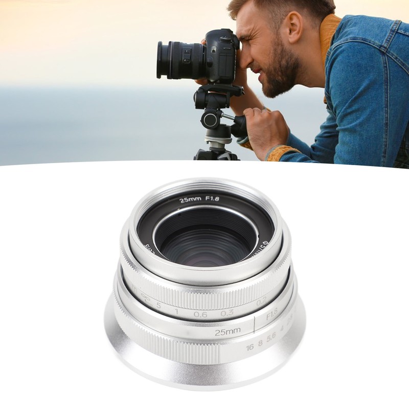 25mm F1.8 Mark II Large Aperture APS‑C Manual Focus Fixed