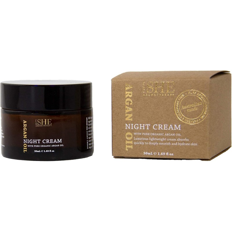 Om She Aromatherapy - Argan Oil Night Cream 1.69 fl