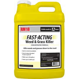 RM18 Fast-Acting Weed & Grass Killer Herbicide, 2.5-gallon