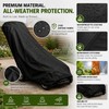 Lawn Mower Cover for Outdoor Storage – 210D Oxford Weather-Resistant