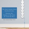 Farmhouse Style Wooden Kids Growth Chart Ruler for Boys and