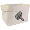 Large 'Viking Hammer Of Thor' Canvas Organiser/Storage Bag (OR00032808)