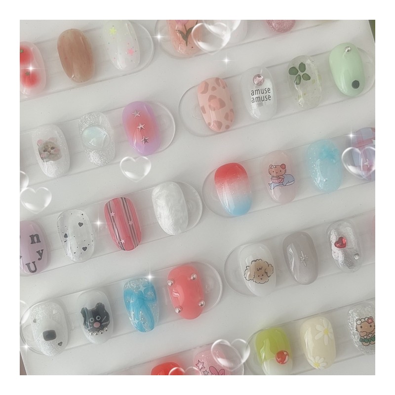 Omakase handmade nail tips of your choice ❤️ - Mini