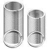 Key Rings, Sopito 100 PCS Flat Split Rings with Size