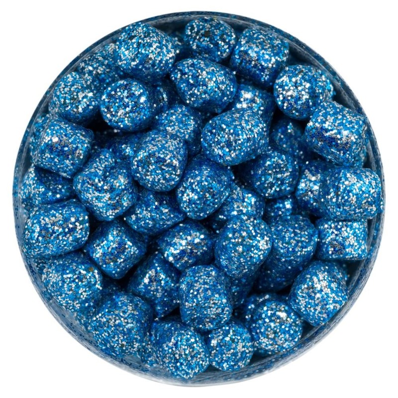 Berkley 1423721 Power Bait Sparkle Crappie Nibbles, Blue Ice 1.2oz