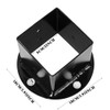 Floor Flange 2x2 Mounting Bracket Square Fence Pole Flange Base