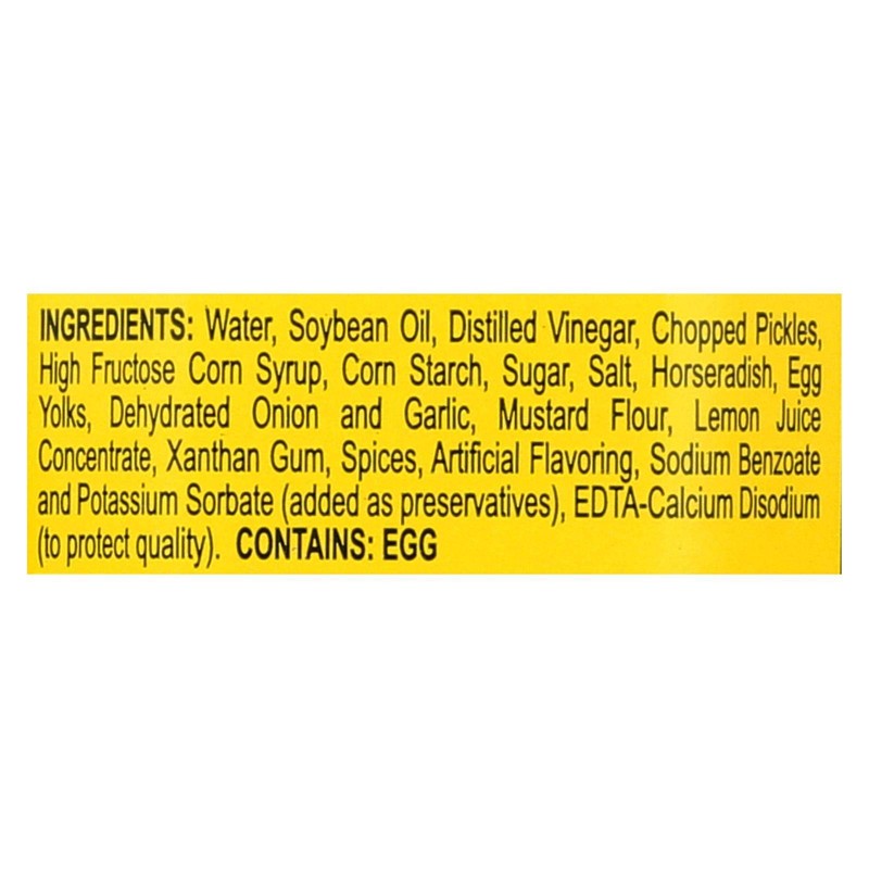 Bookbinder's Tartar Sauce - Traditional - Case of 9 -