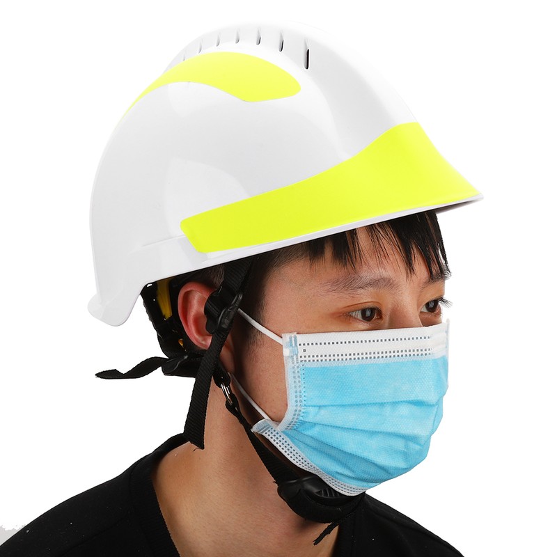 Fire Fighter Safety Helmets Anti Impact Protective Workplace Emergency Rescue