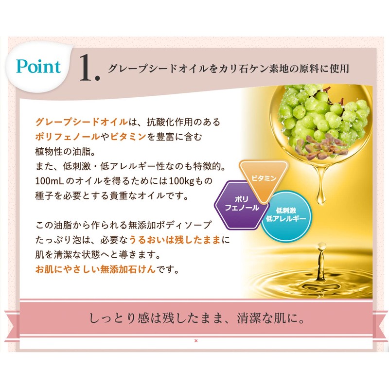 Shabondama Additive-Free Body Soap, Plenty of Foam, Refill 16.5 fl