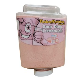 Pucker Powder Sour Pink Lemonade,Party Favors - Weddings - Receptions - Bridal and Baby Showers - Birthdays - Toppings - Decorations, 9.5oz: - 1 Ct