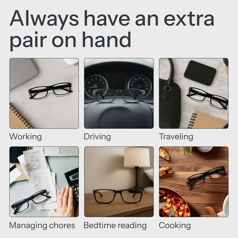 Gaoye 4.0 Professional Reading Glasses for All Day - Computer