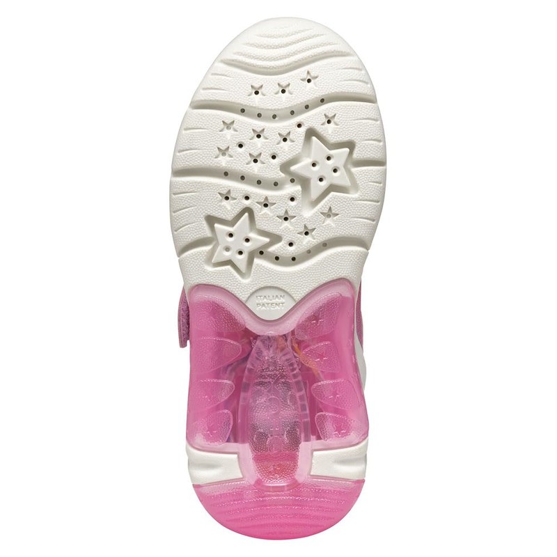 Geox Girls' J Fadinlight Girl C Trainers, pink fuchsia, 26