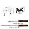 PATIKIL Retractable Billiards Cue Stick Bridge, EVA Pool Cue Accessory
