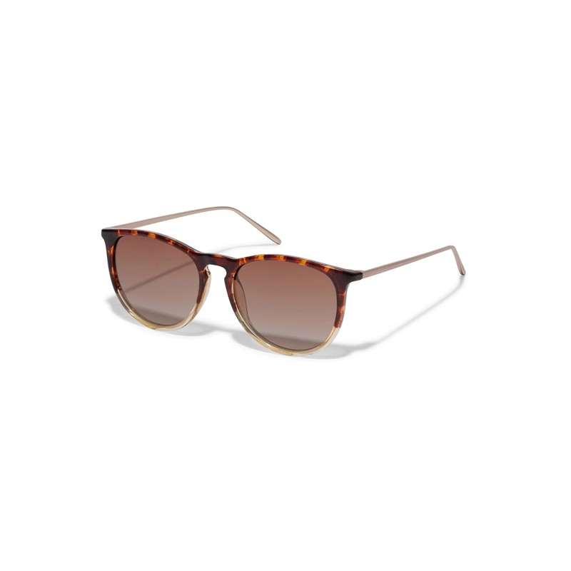 PILGRIM, Vanilla Sunglasses, Polarised Women's Sunglasses with UV400 Protection, dark