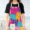 Cat Design Cute Kitchen Apron for Women & Men -