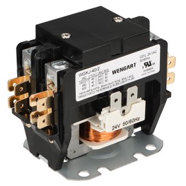 Wengart Air Conditioner Contactor,2 Pole 24 VAC 40 Amp Provide Stable and Reliable Control for Your Air Conditioning System